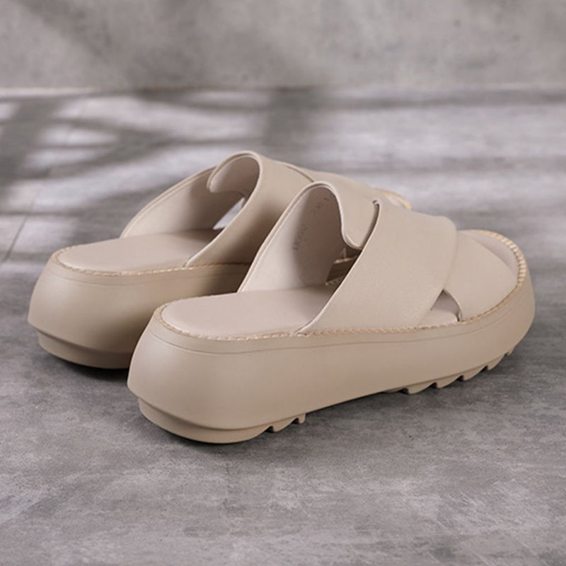 New Soft Sole Upper Cross Women's Slippers