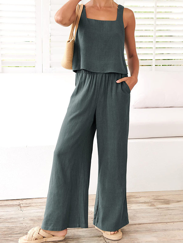 Women'S Casual Pocket Two-Piece Suit