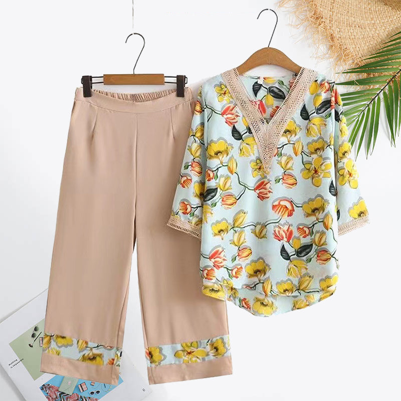 2024 Temperament Fashion Casual Mid Sleeve Suit
