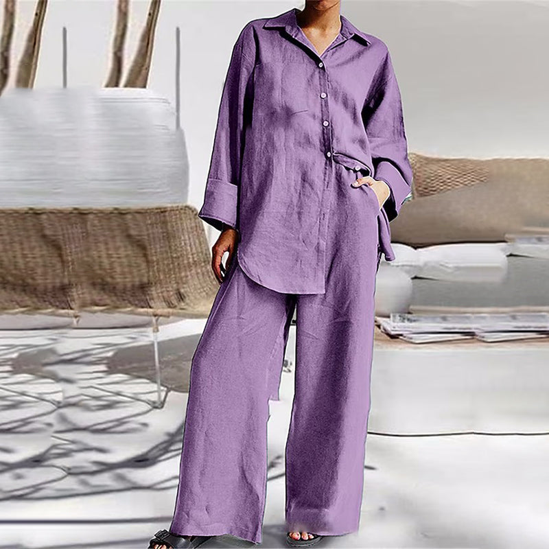 Elegant Women's Casual Two-Piece Set