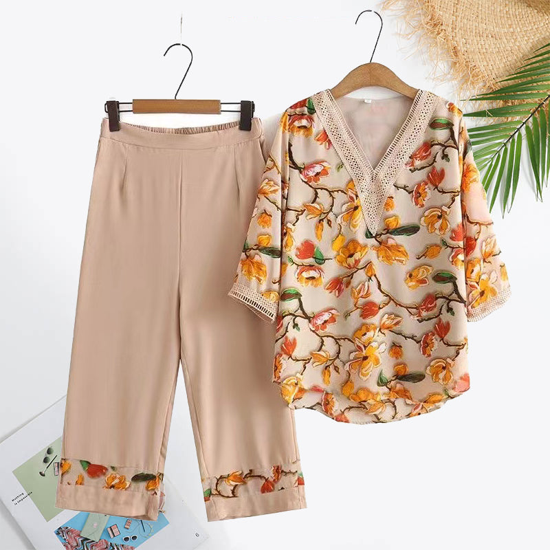 2024 Temperament Fashion Casual Mid Sleeve Suit