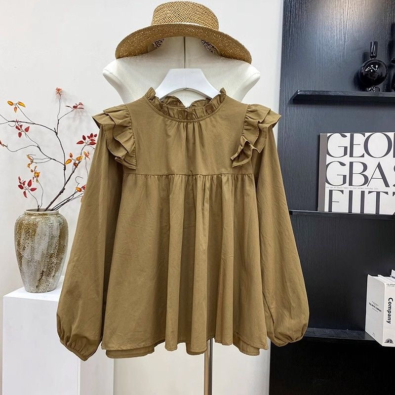 Temperament Fashion Long-sleeved Shirt