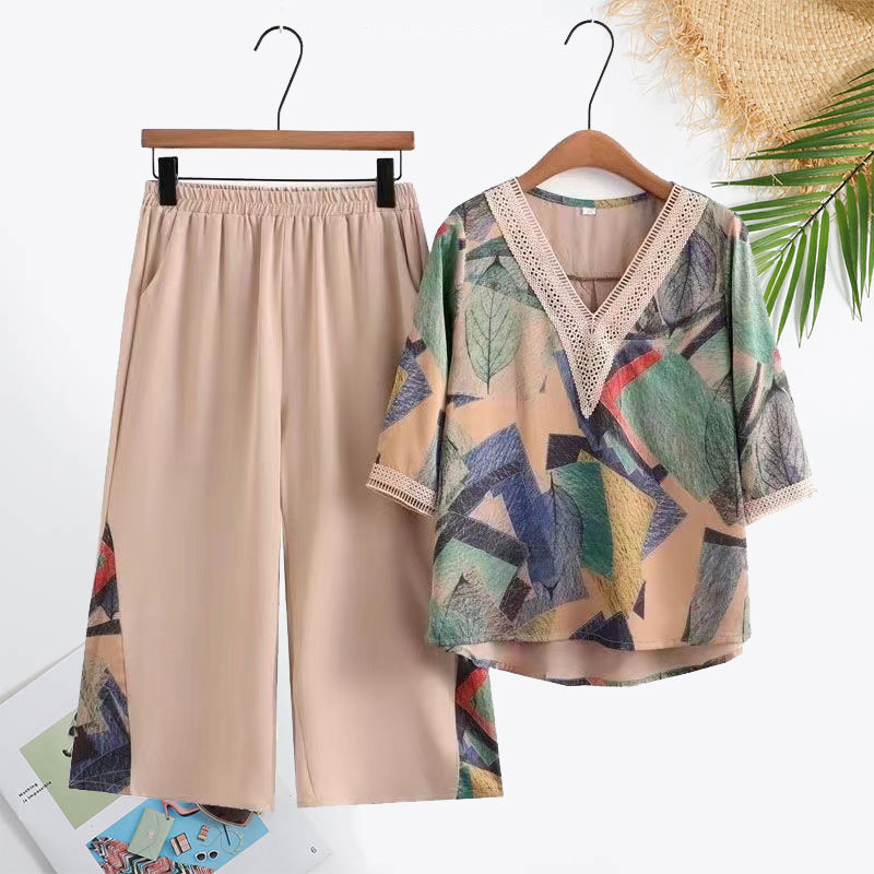 2024 Temperament Fashion Casual Mid Sleeve Suit