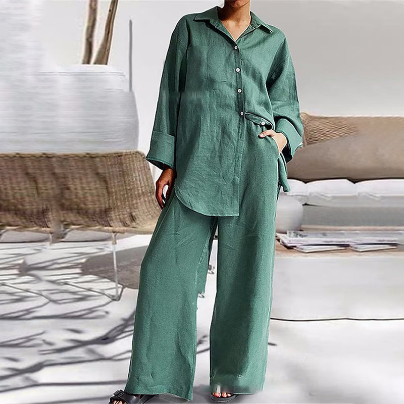 Elegant Women's Casual Two-Piece Set