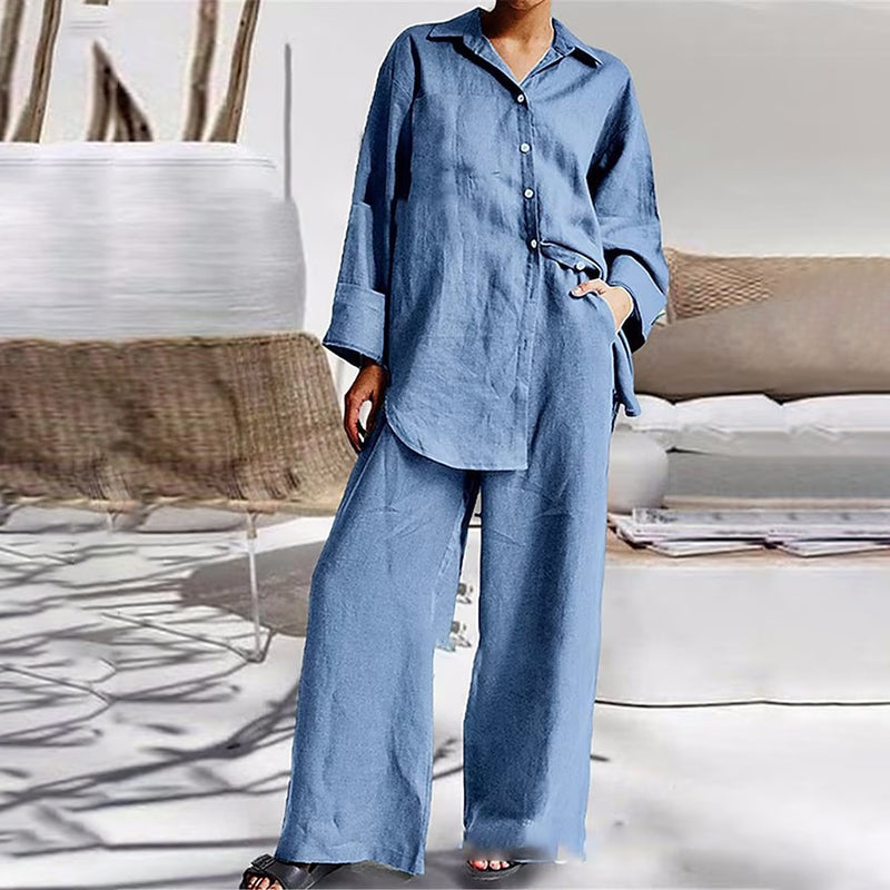 Elegant Women's Casual Two-Piece Set