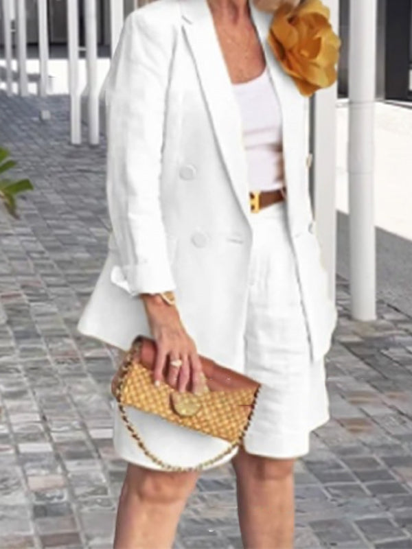 2025 New Fashion Temperament Ladies Two Piece Suit