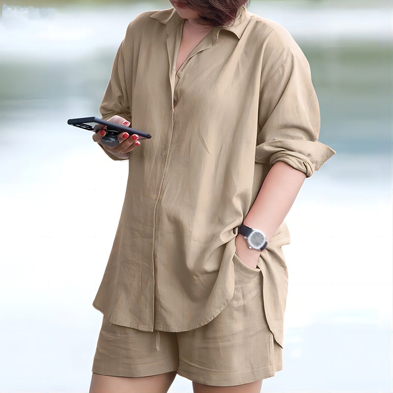 Women'S Versatile Casual Sports Two-Piece Set
