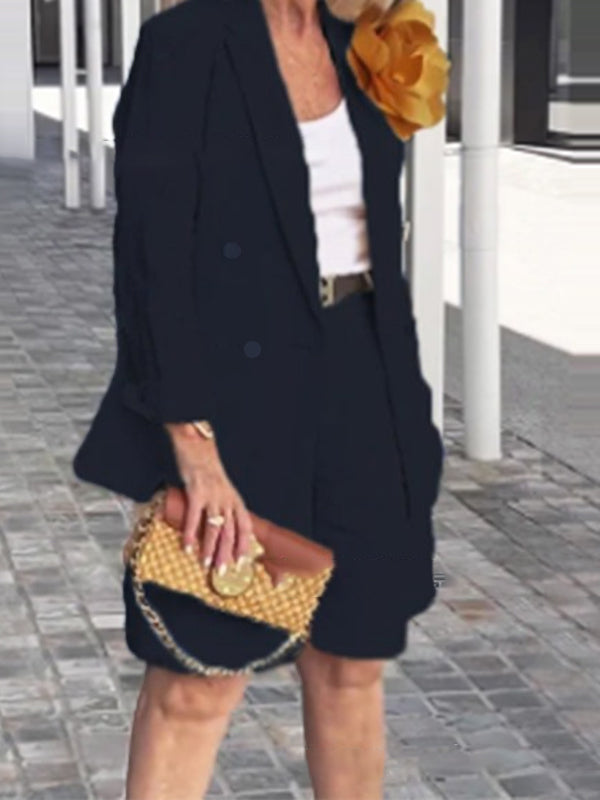 2025 New Fashion Temperament Ladies Two Piece Suit