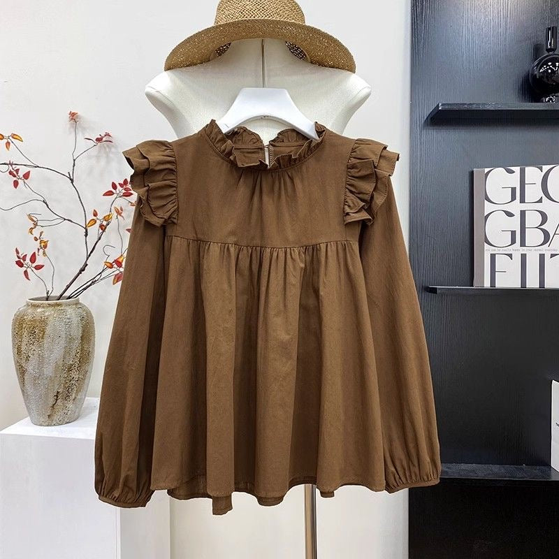 Temperament Fashion Long-sleeved Shirt