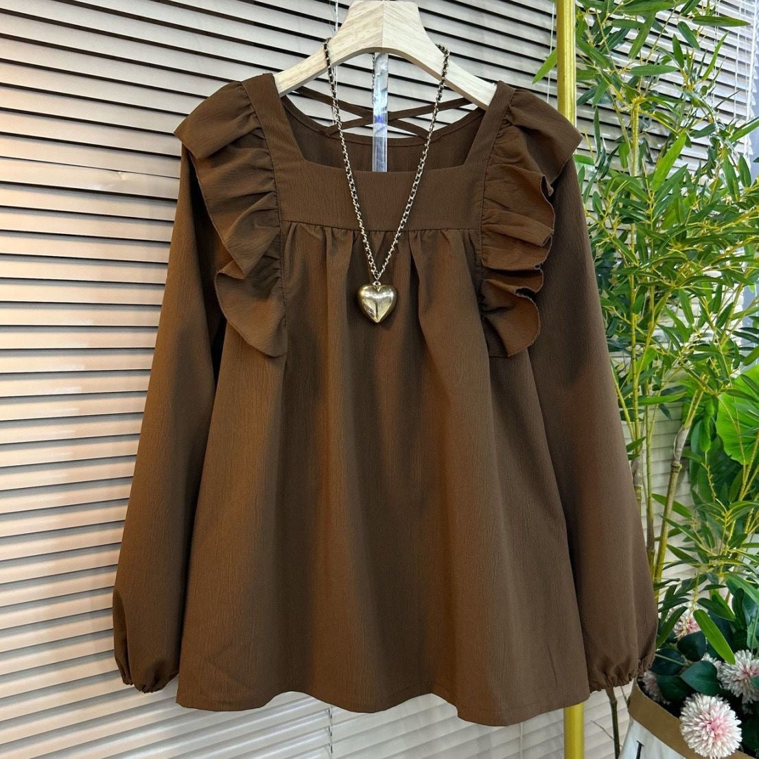 New Temperament Fashion Long-sleeved Shirt