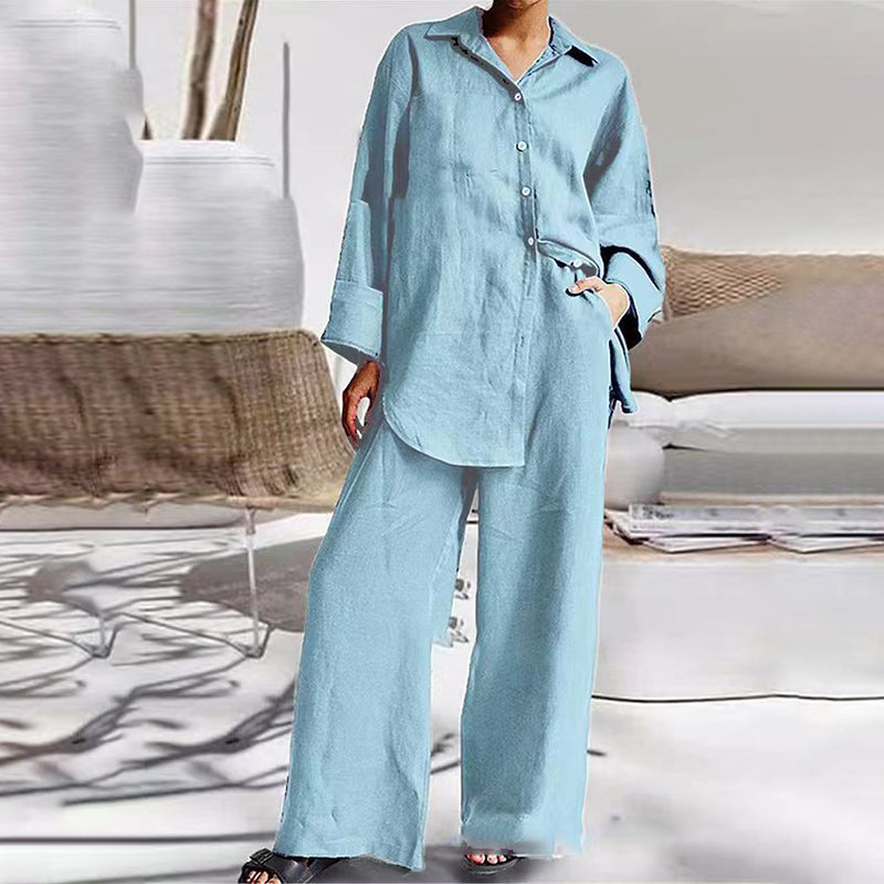 Elegant Women's Casual Two-Piece Set