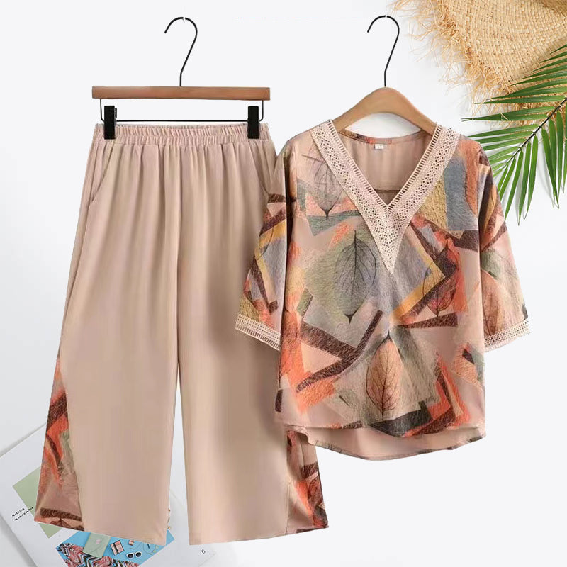 2024 Temperament Fashion Casual Mid Sleeve Suit