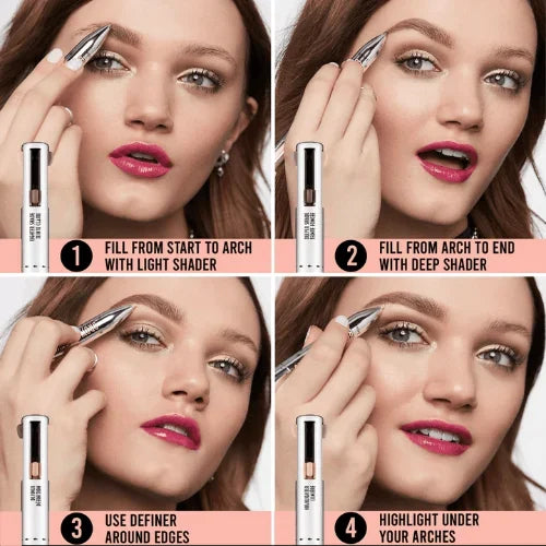 🎁2024 New Year Hot Sale🎁 4-in-1 Brow Contour & Highlight Pen