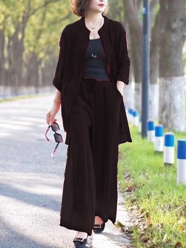 2024 New Temperament Casual Button Suit