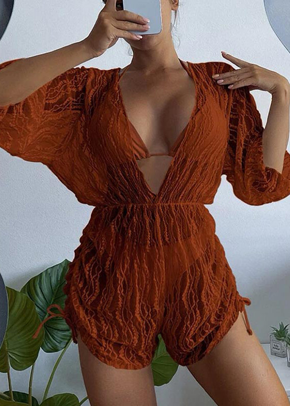 Chicest Season Three-Piece Swimsuit