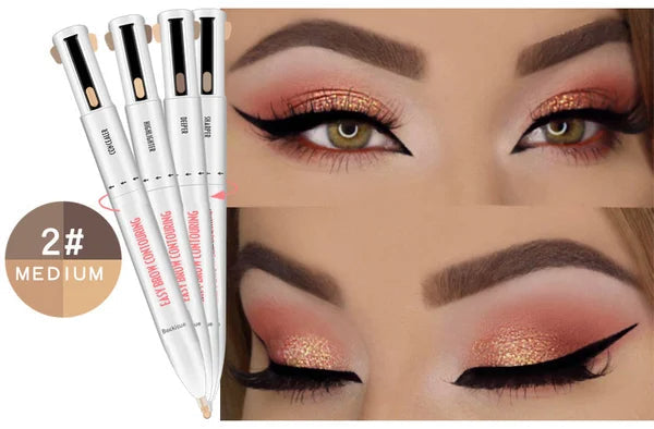 🎁2024 New Year Hot Sale🎁 4-in-1 Brow Contour & Highlight Pen