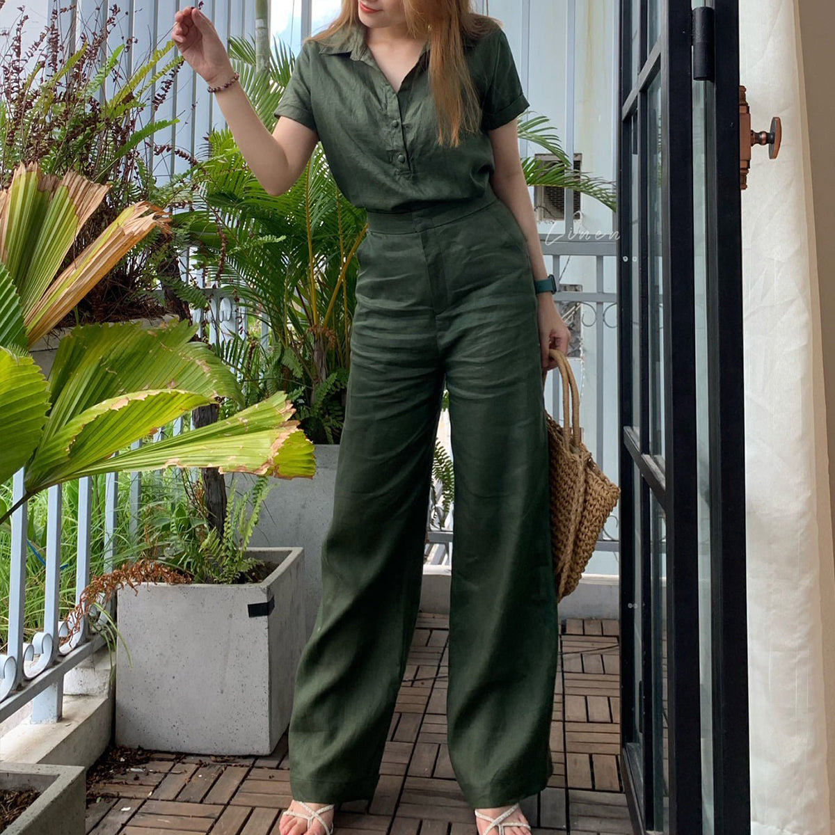 2023 New Temperament Short Sleeve Suit