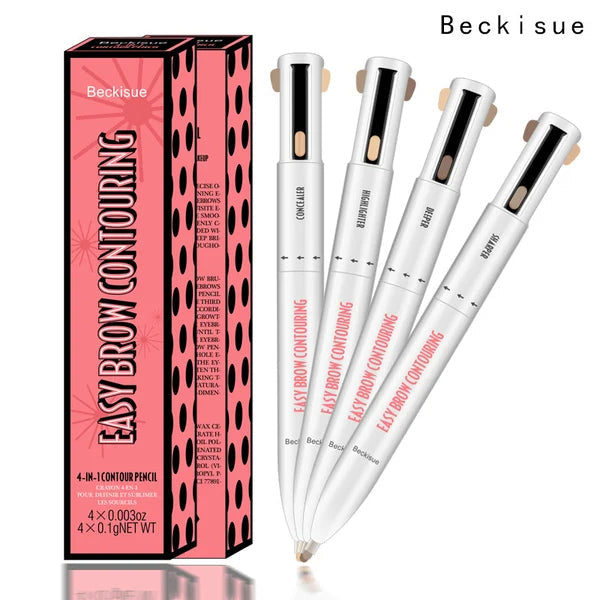 🎁2024 New Year Hot Sale🎁 4-in-1 Brow Contour & Highlight Pen