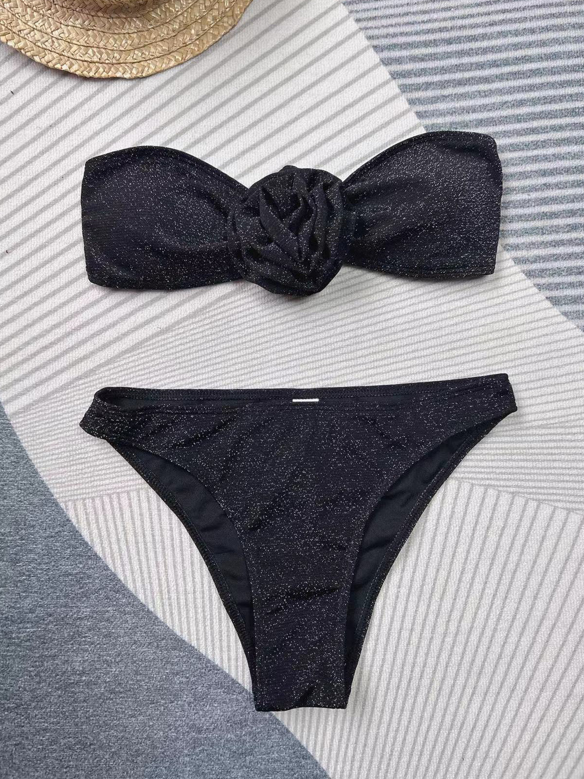 3D Flower Bikini and Sarong
