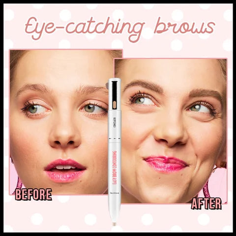🎁2024 New Year Hot Sale🎁 4-in-1 Brow Contour & Highlight Pen