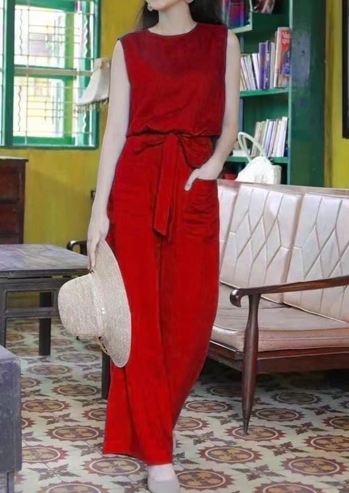 New Temperament Women'S Sleeveless Suit