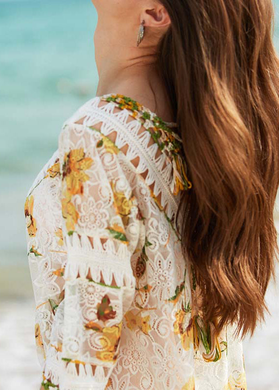 Coastal Grooves Cover Up
