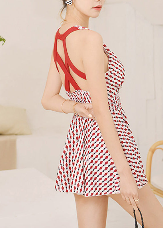 Standout Sweetie Cut Out Back Sleeveless Swimsuit
