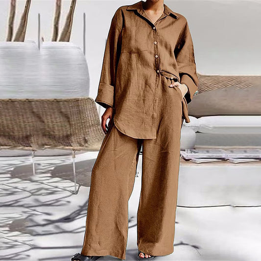 Elegant Women's Casual Two-Piece Set