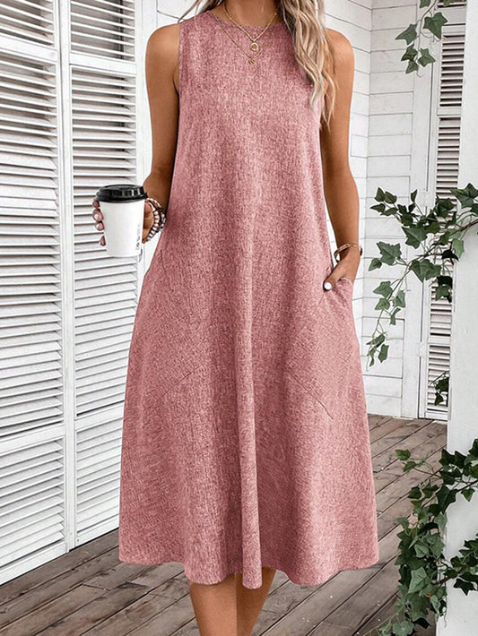 New Fashionable Sleeveless Women's Dress