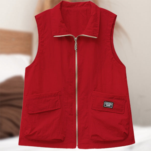 New Style Casual Sun Protection Women'S Vest