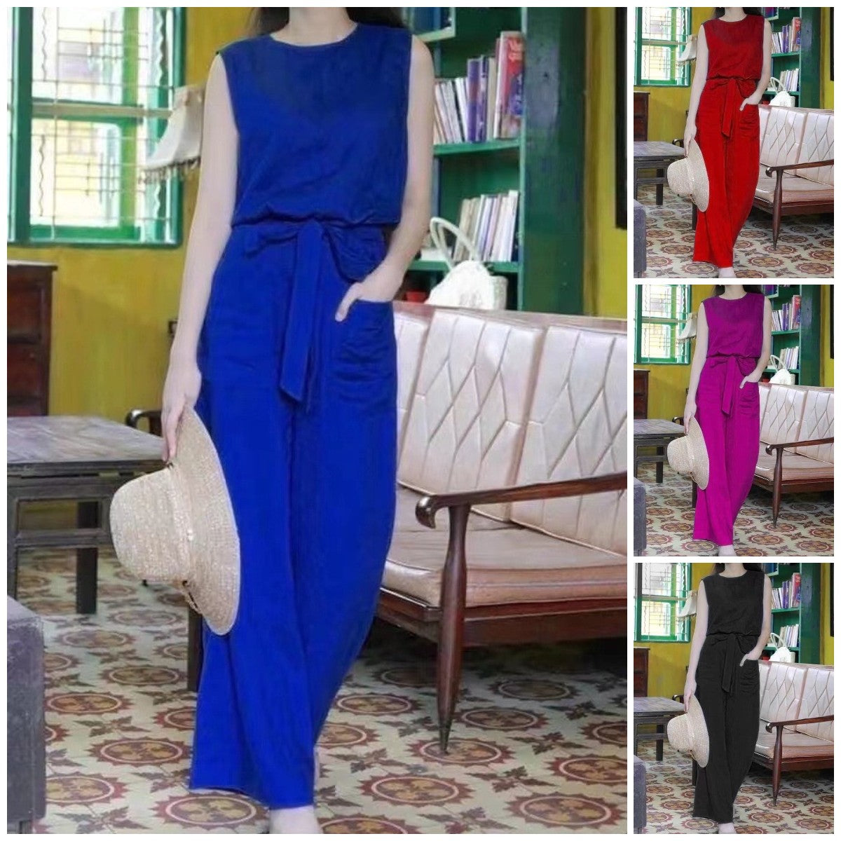 New Temperament Women'S Sleeveless Suit