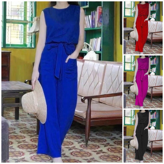 New Temperament Women'S Sleeveless Suit