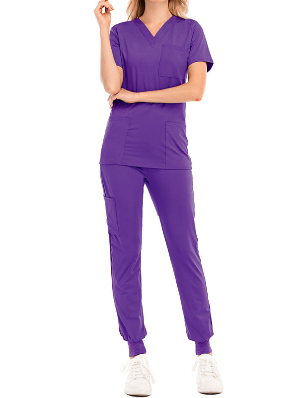 New Comfortable Multi-Pocket Women'S Two-Piece Suit