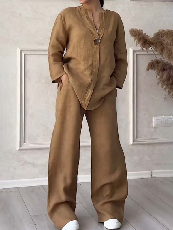 New Comfortable Single Button Casual Two-Piece Suit