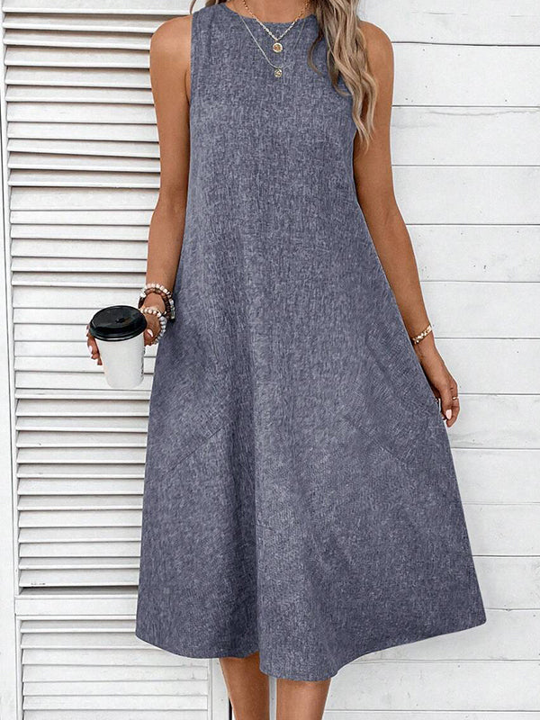New Fashionable Sleeveless Women's Dress