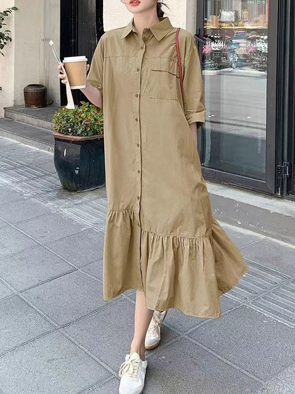 New Plus Size Shirt Comfortable Dress