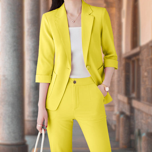 Temperament New Fashion Two-Piece Set