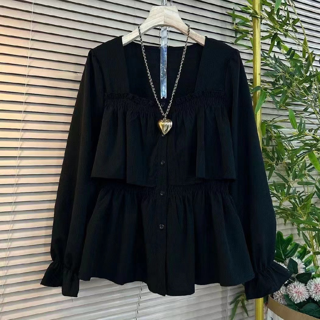 New Fashion Temperament Long-sleeved Shirt
