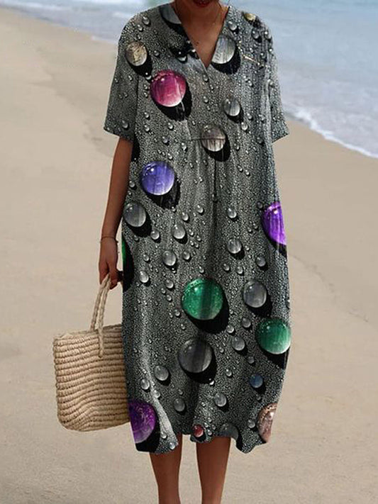 New Pocket Water Beads and Bubbles Holiday Dress