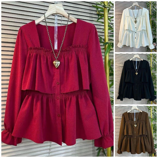 New Fashion Temperament Long-sleeved Shirt