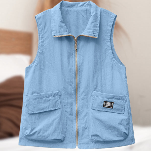 New Style Casual Sun Protection Women'S Vest