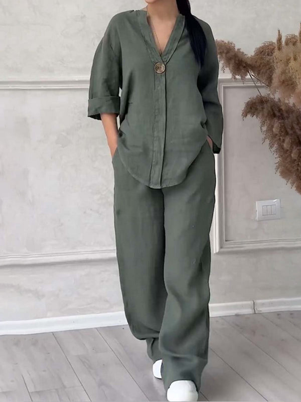 New Comfortable Single Button Casual Two-Piece Suit