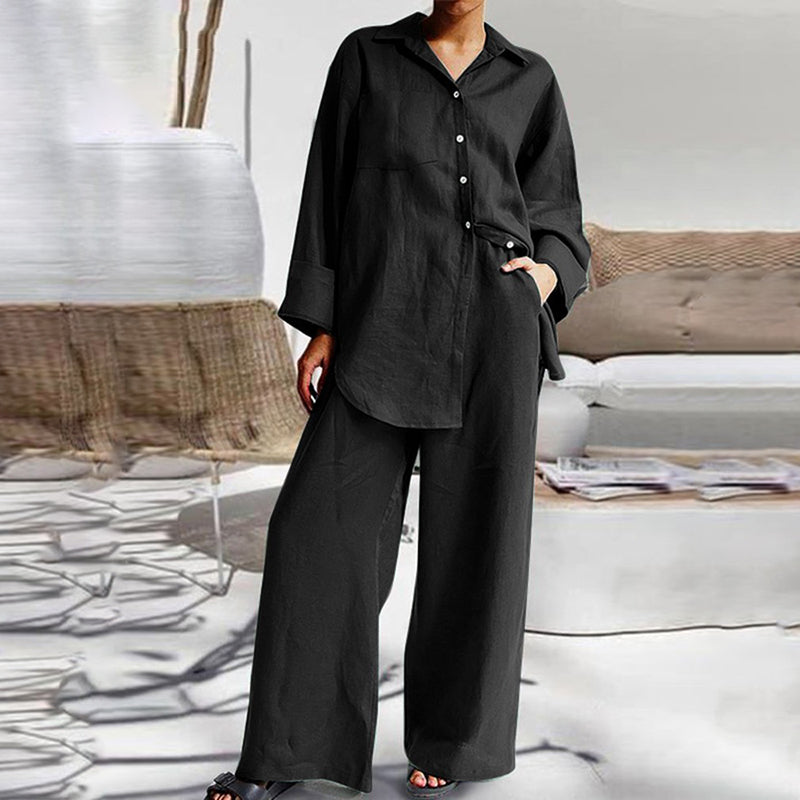 Elegant Women's Casual Two-Piece Set