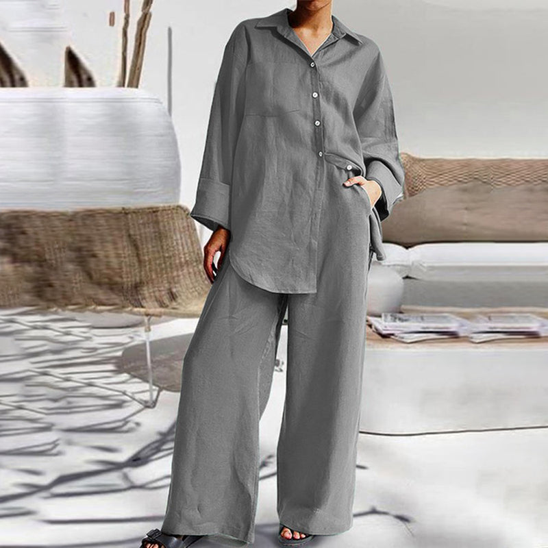 Elegant Women's Casual Two-Piece Set