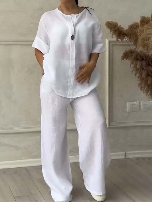 New Comfortable Single Button Casual Two-Piece Suit