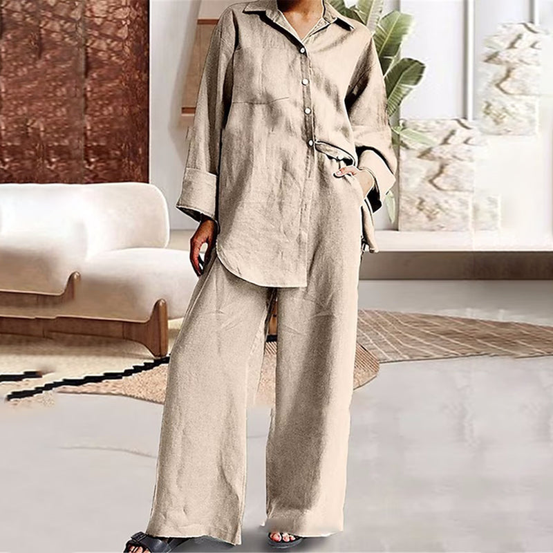 Elegant Women's Casual Two-Piece Set
