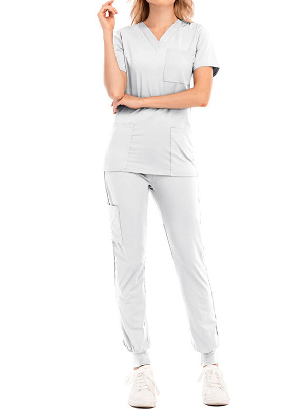 New Comfortable Multi-Pocket Women'S Two-Piece Suit