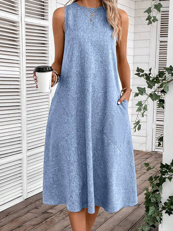 New Fashionable Sleeveless Women's Dress