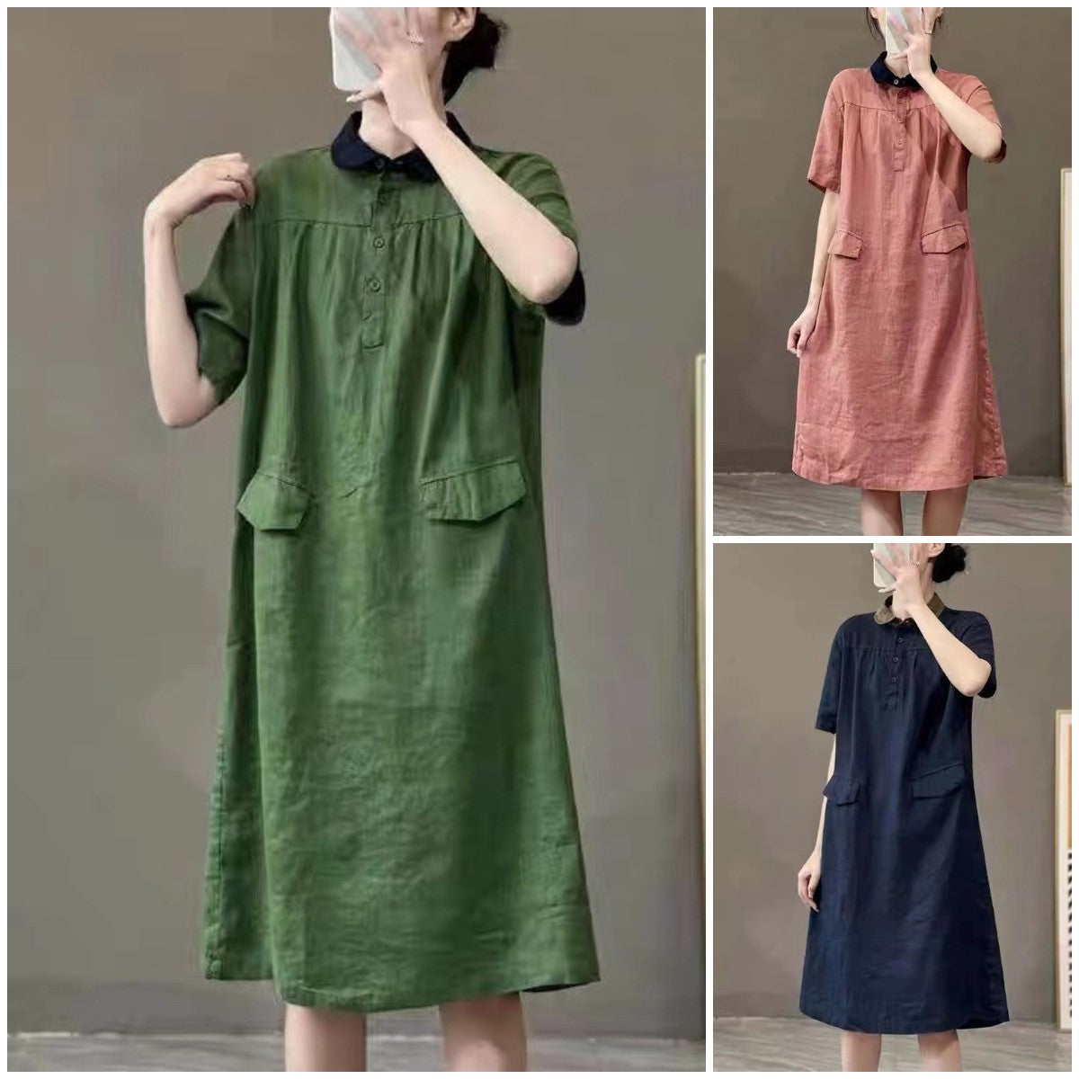 New Retro Breathable And Comfortable Dress