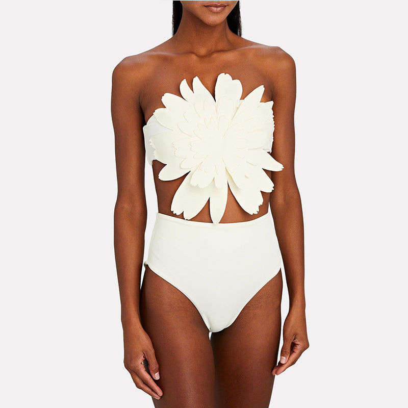 Removable Shoulder Strap Bikini Swimsuit